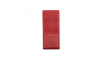 Lamy pennenetui in rood leder voor 3 pennen