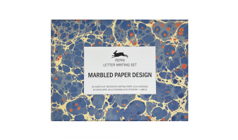 LW10 Marbled Paper * Briefpapier set * The Pepin Press
