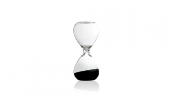 Hourglass, 3 min, clear * Hightide