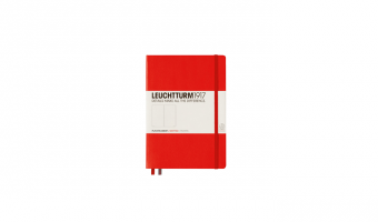 Notitieboek Medium A5 * Red * Leuchtturm 1917