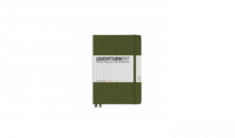 Notitieboek Medium A5 * Army green * Leuchtturm 1917