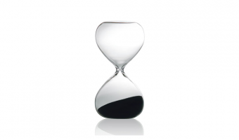 Hourglass, 5 min, clear * Hightide