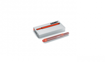 T10 Lamy cartridges red * Lamy