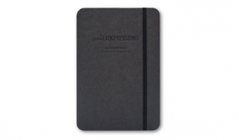 85gr/SP/blanko/120pag/A5 notitieboek met elastiek * goodINKpressions