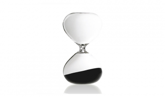 Hourglass, 15 min, clear * Hightide