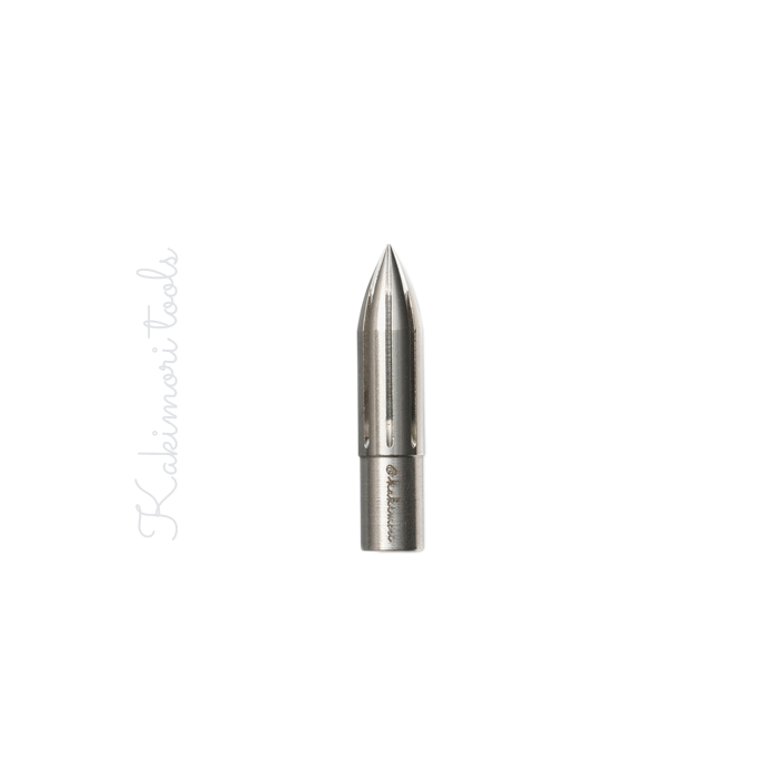 Stainless steel nib, bullet * Kakimori tools