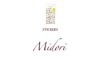 Midori stickers