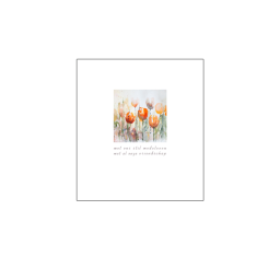 IV.010 * Tulpen * rouw, verlies, nagedachtenis * Arti