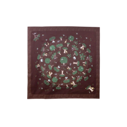 05. Mottainai Organic, Forest Brown 100cm * Musubi Furoshiki