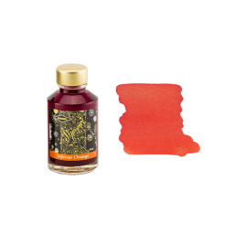 Inferno Orange shimmer ink * Diamine