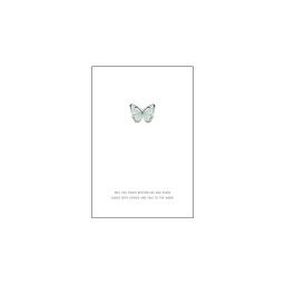 024. May you touch butterflies and stars* Mira Studio wenskaarten