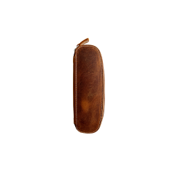 2 Pen Crazy Horse Bruin Pennenetui * Galen Leather