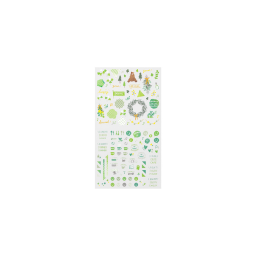 19. Stickers Color Green * Midori