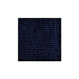 12. Minä Perhonen Organic Cotton Sora Check Zwart 70cm * Musubi