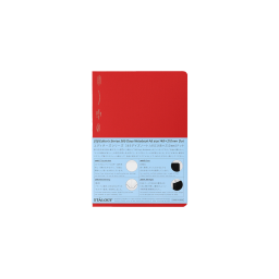 A5 * 365 Days Notitieboek Dot Rood * Stàlogy Editor's Series 