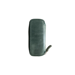 2 Pen Kaweco Crazy Horse Groen etui * Galen Leather