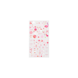 18. Stickers Color Pink * Midori