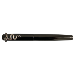NEO. Kuro-roiro Neo-Standard vulpen, Fumigated Snake clip * Nakaya