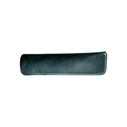1 Pen Crazy Horse Groen Pen sleeve * Galen Leather