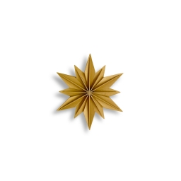 73. Decor Star Honey Yellow 15cm * 3D puzzel kaart * LOVI