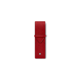 Sartorial etui 2 pennen rood 131204* Montblanc leder