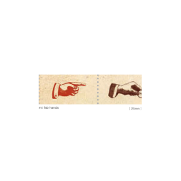 P04 * Fab Dot Punch Hands * MT masking tape