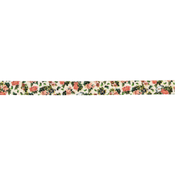 P103 * mini flower botanical art * MT masking tape