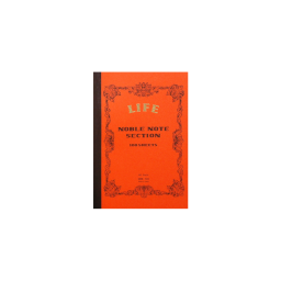 LIFE A5 Noble Note oranje * geruit