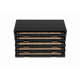 BB105 Pennenkoffer 100 pennen Zwart * Toyooka Craft