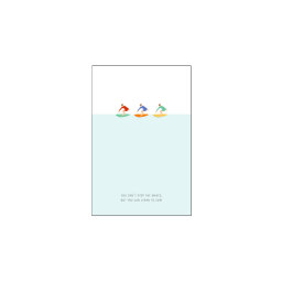 017. You can't stop the waves * Studio Mira wenskaarten
