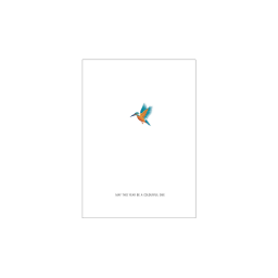068. May this year be a colourful one* Studio Mira wenskaarten