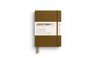 Notitieboek A5, Hardcover, Spice Brown * Leuchtturm1917