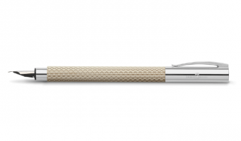 Ambition OpArt White Sand fountain pen * Faber-Castell