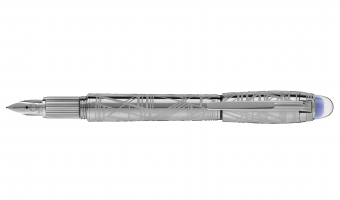 Starwalker SpaceBlue Metal Fountain Pen * Montblanc