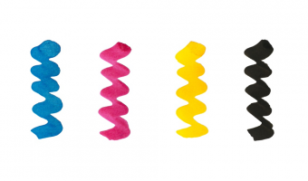 CMYK set Forever ink 50ml, pigment * Diamine