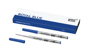 Royal Blue balpenvullingen * Montblanc 