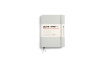 Notitieboek A5, Hardcover, Light Grey, Dotted * Leuchtturm1917
