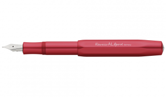 Sport Aluminium Deep Red Fountain Pen * Kaweco