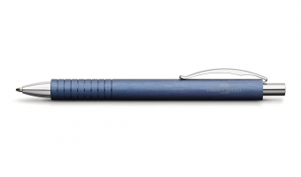 Essentio Aluminium Blue Ballpoint * Faber-Castell
