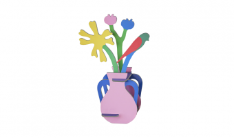 6. Matisse Paper Bloom Pop Out Card * Studio ROOF