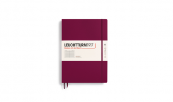 Notebook Master A4+ Port Red lined * Leuchtturm1917
