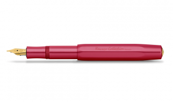 NEW Sport Aluminium Ruby fountain pen * Kaweco Collection
