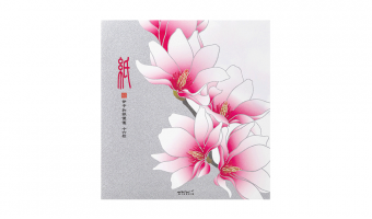 33.1 Pink Magnolia '23 Letter Pad * Midori