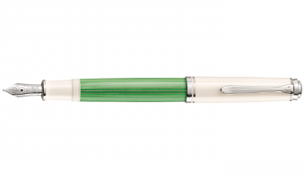 Souverän 605 Green-White Special Edition vulpen * Pelikan