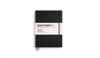 Notitieboek Master A4+ Black * Leuchtturm1917