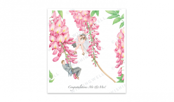 FW15. Congratulations Mr & Mrs * Wishingwell * gift card