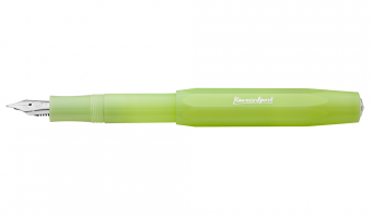 Sport Frost Lime Fountain Pen * Kaweco