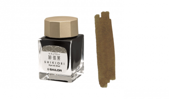 Rikyucha 20ml * Sailor Shikiori ink 