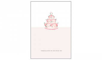 014. Congratulation on your special day * Studio Mira gift card