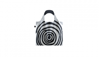 18. Spirals Black, Bag * Loqi recycled bag